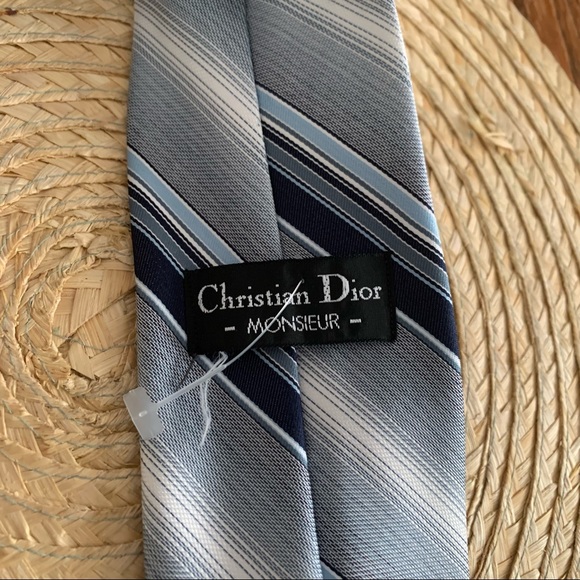 Christian Dior Made In Canada Men Neck Tie - Picture 4 of 11